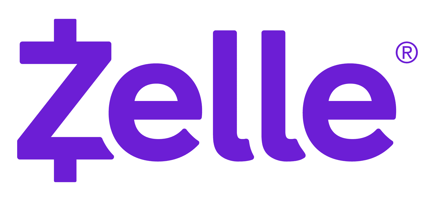 Zelle logo no tagline RGB purple - Zelle